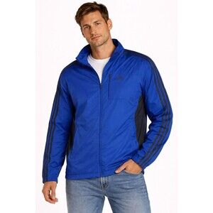 Adidas Golf Drive 2 Wind Jacket Blue Black Full Zip Hooded Men XL